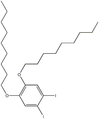 1,2-DIIODO-4,5-(DINONYLOXY)BENZENE Struktur