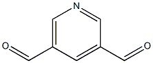 pyridine-3,5-dicarbaldehyde Struktur