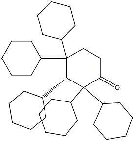 4-(trans-4-penty cyclohexyl) cyclohexanone Struktur