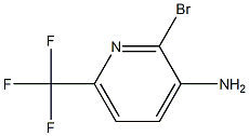 3-Amino-2-bromo-6-(trifluoromethyl)pyridine Struktur