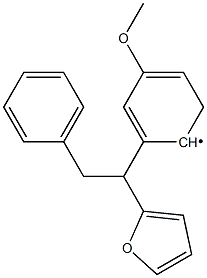 (1-Furan-2-yl-2-phenyl-ethyl)-(4-methoxy-phenyl)- Struktur