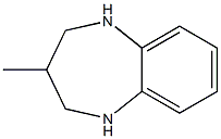 3-Methyl-1,3,4,5-tetrahydro-benzo[b][1,4]diazepin- Struktur