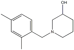 1-(2,4-dimethylbenzyl)piperidin-3-ol Struktur