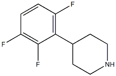 4-(2,3,6-trifluorophenyl)piperidine Struktur