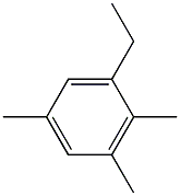 1-ethyl-2,3,5-trimethylbenzene Struktur