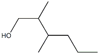 2,3-dimethyl-1-hexanol Struktur