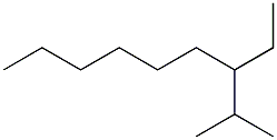 2-methyl-3-ethylnonane Struktur