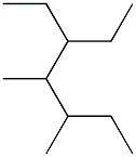 3,4-dimethyl-5-ethylheptane Struktur