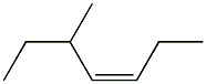 5-methyl-cis-3-heptene Struktur