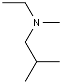 methylethylisobutylamine Struktur