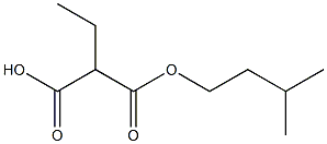 monoisoamyl ethylmalonate Struktur