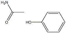 phenol acetamide Struktur