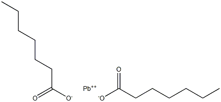 plumbous enanthate Struktur