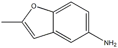 2-METHYL-5-AMINOBENZOFURAN Struktur