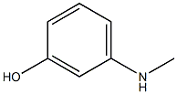 3-HYDROXY-N-METHYLANILINE Struktur