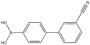 3'-cyanobiphenyl-4-yl
boronic acid Struktur