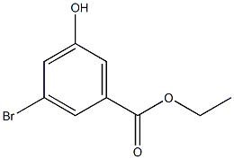 ETHYL 3-BROMO-5-HYDROXYBENZOATE Struktur