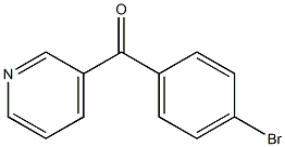 (4-BROMOPHENYL)-(PYRIDIN-3-YL)METHANONE Struktur