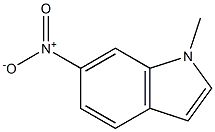 1-METHYL-6-NITROINDOLE Struktur