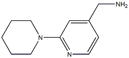 (2-PIPERIDIN-1-YLPYRIDIN-4-YL)METHYLAMINE Struktur