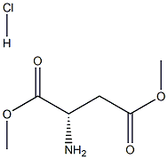 DIMETHYL (2S)-2-AMINOSUCCINATE HYDROCHLORIDE Struktur