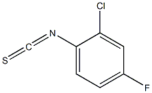 2-CHLORO-4-FLUOROPHENYL ISOTHIOCYANATE 97% Struktur