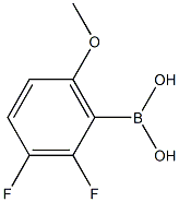 2,3-DIFLUORO-6-METHOXYBENZENEBORONIC ACID, 98+% Struktur