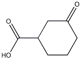 3-OXO-1-CYCLOHEXANECARBOXYLIC ACID 95% Struktur