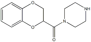 (1,4-BENZODIOXAN-2-YLCARBONYL)PIPERAZINE 99+% (HPLC) Struktur