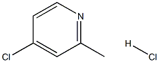 4-CHLORO-2-PICOLINE HCL,97% Struktur