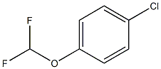 4-(DIFLUOROMETHOXY)CHLOROBENZENE Struktur