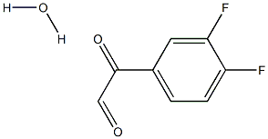 3,4-DIFLUOROPHENYLGLYOXAL HYDRATE, 95+% Struktur