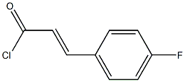 (E)-3-(4-FLUORO-PHENYL)-ACRYLOYL CHLORIDE 95% Struktur