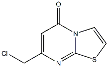 7-(CHLOROMETHYL)-5H-[1,3]THIAZOLO[3,2-A]PYRIMIDIN-5-ONE Struktur