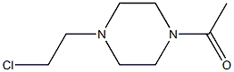 1-[4-(2-CHLORO-ETHYL)-PIPERAZIN-1-YL]-ETHANONE Struktur