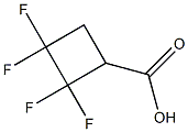 2,2,3,3-TETRAFLUOROCYCLOBUTANECARBOXYLIC ACID Struktur