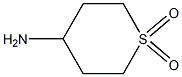 1,1-Dioxo-tetrahydro-2H-thiopyran-4-amine Struktur