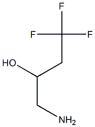 1-Amino-4,4,4-trifluoro-butan-2-ol Struktur