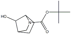 2-Boc-7-hydroxy-2-azabicyclo[2.2.1]heptane Struktur