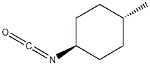 trans-4-Methulcyclohexyl Isocyanate Struktur