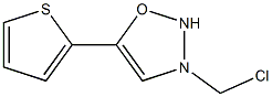 3-(CHLOROMETHYL)-5-(THIEN-2-YL)OXADIAZOLE Struktur