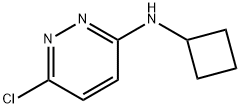 (6-Chloro-pyridazin-3-yl)-cyclobutyl-amine
 Struktur