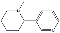 3-(1-Methylpiperidin-2-yl)Pyridine Struktur