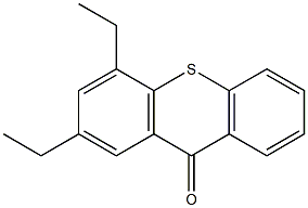 2,4-DIETHYLTHINOXANTHONE Struktur