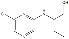 2-[(6-CHLOROPYRAZIN-2-YL)AMINO]BUTAN-1-OL Struktur