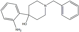 4-(2-AMINOPHENYL)-1-BENZYLPIPERIDIN-4-OL Struktur