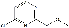 4-CHLORO-2-METHOXYMETHYLPYRIMIDINE Struktur