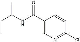 N-SEC-BUTYL-6-CHLORONICOTINAMIDE Struktur