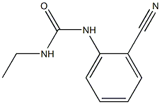 N-(2-cyanophenyl)-N'-ethylurea Struktur