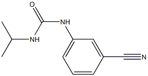 N-(3-cyanophenyl)-N'-isopropylurea Struktur